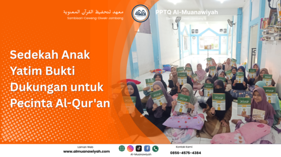 Sedekah Anak Yatim Bukti Dukungan untuk Pecinta Al-Qur’an