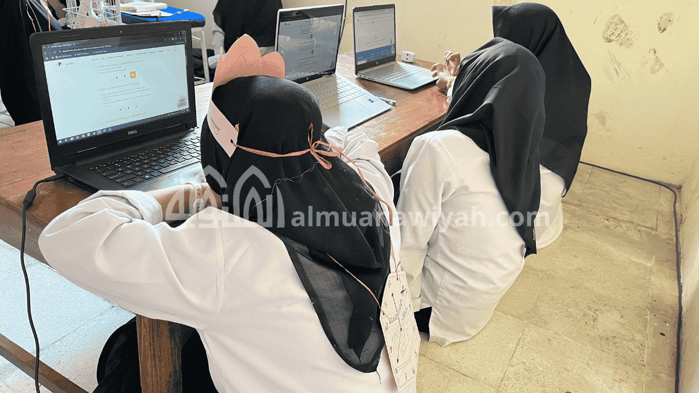 Asesmen siswa baru untuk mengenal kemampuan dan gaya belajar siswa pada kegiatan Masa Pengenalan Lingkungan Sekolah SMP SMA Quran Al Muanawiyah Jombang