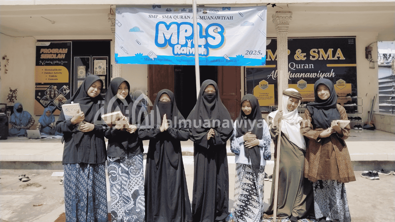 Masa pengenalan siswa baru SMP SMA Quran Al Muanawiyah Jombang