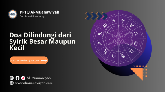 Doa Dilindungi dari Syirik Besar Maupun Kecil