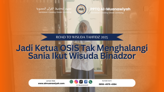 Jadi Ketua OSIS Tak Menghalangi Sania Ikut Wisuda Binadzor