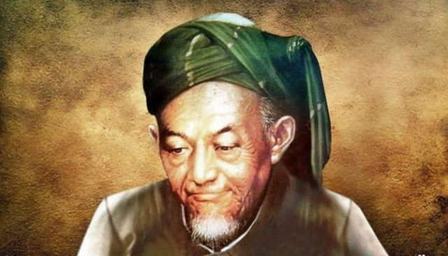 Foto sejarah KH Hasyim Asy'ari, ulama pendiri Nahdlatul Ulama, tokoh perjuangan Islam dan kemerdekaan Indonesia.
