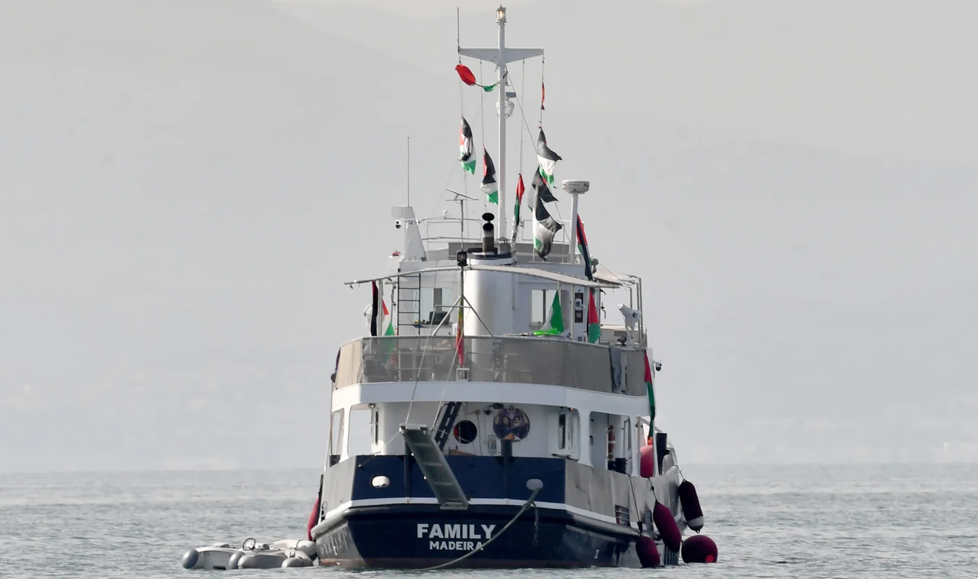 Global Sumud Flotilla gerakan menembus blokade Gaza Palestina melalui jalur air dengank kapal