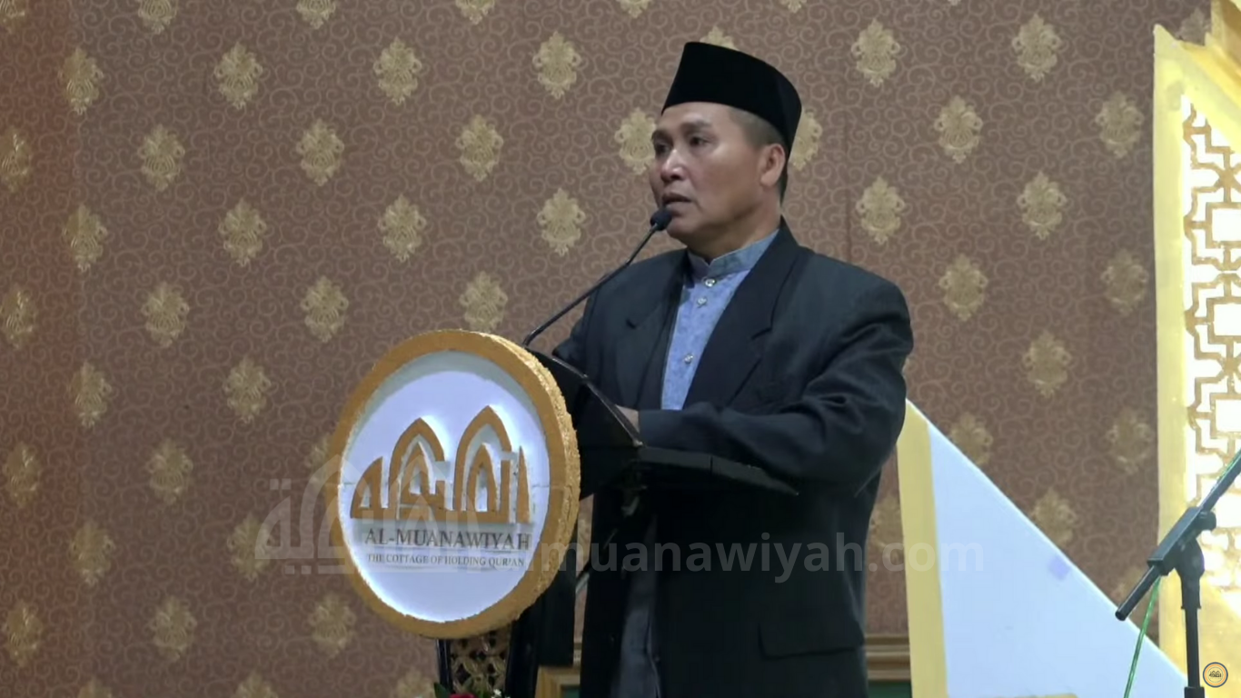 sambutan wali santri wisuda tahfidz pondok pesantren tahfidz putri Al Muanawiyah Jombang