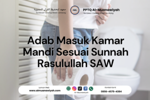 Adab Masuk Kamar Mandi Sesuai Sunnah Rasulullah SAW