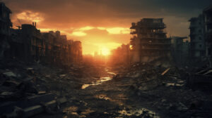 gambar bumi hancur hari kiamat