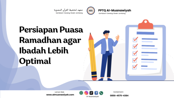 Persiapan Puasa Ramadhan agar Ibadah Lebih Optimal