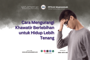 Cara Mengurangi Khawatir Berlebihan untuk Hidup Lebih Tenang
