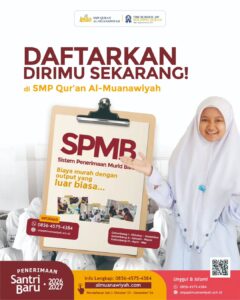 gambar poster SPMB sekolah tahfidz jombang SMPQ Al Muanawiyah