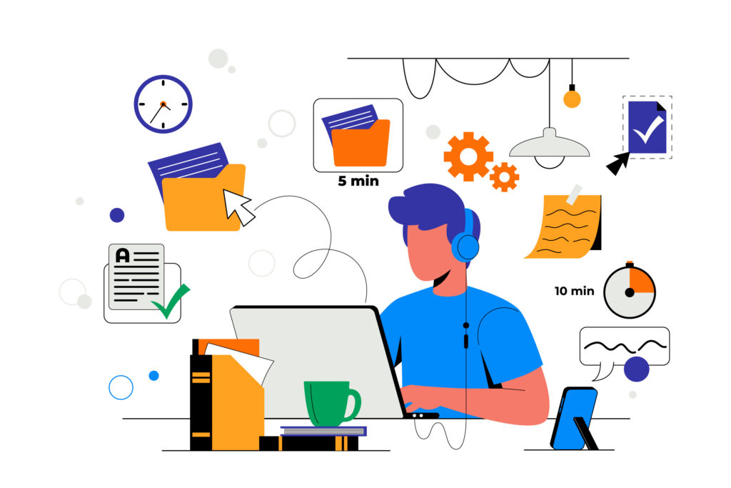 gambar produktivitas kerja dari hikmah shalat