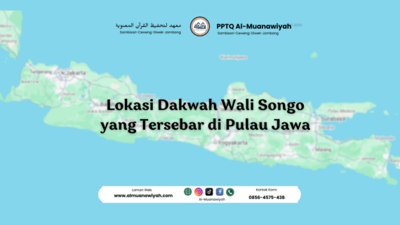 Lokasi Dakwah Wali Songo yang Tersebar di Pulau Jawa