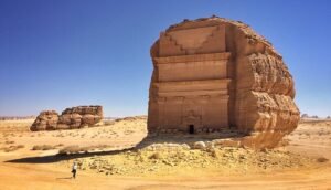 Qasr Al Farid makam terbesar di situs Mada'in Salih tempat tinggal Kaum Tsamud
